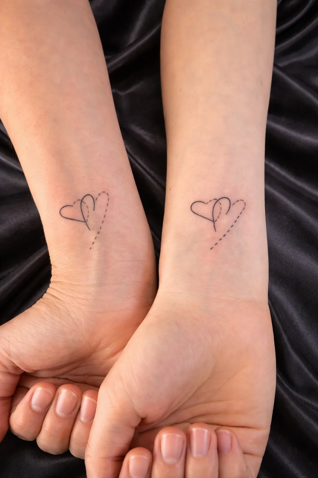 Heart wrist tattoos